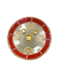 Decorative Thambulam Plate