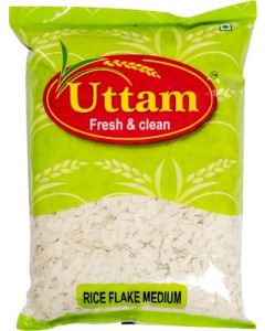 Uttam Rice Flakes Medium 1kg