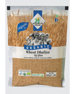 24 Mantra Organic Wheat Dhaliya 1kg